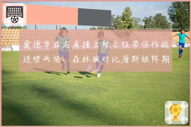 爱德华兹右肩撞击综合征带伤作战连续两场,森林狼对比唐斯缺阵期负荷管理态度截然相反